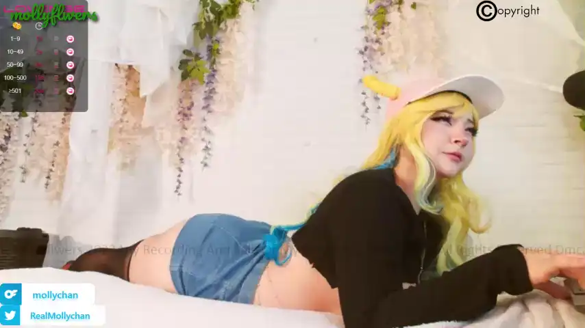 Mollyflwers – [Chaturbate] Busty Fucks Herself Nymph – 2025-11-15 10:41:54